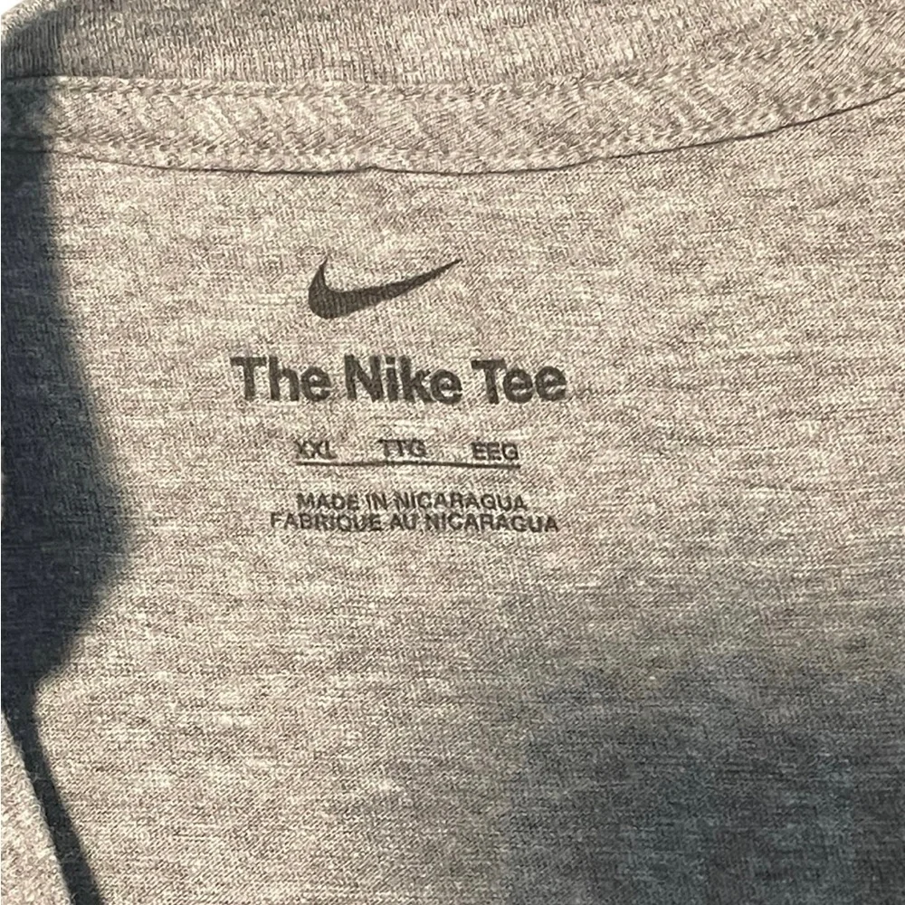 The Nike Tee Pittsburgh Steelers NFL T-Shirt Tee Grey Mens XXL